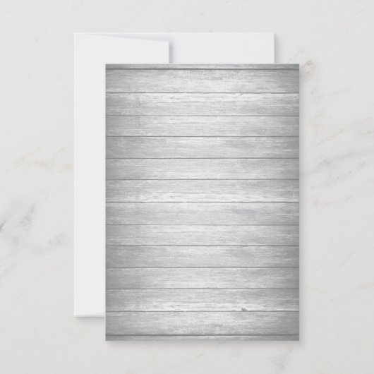 ひま素朴わり緑のリハーサルディナー招待状 招待状 (裏面)