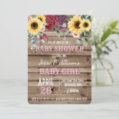 ひま素朴わり/バラフローラ  招待状 (スタンド正面)