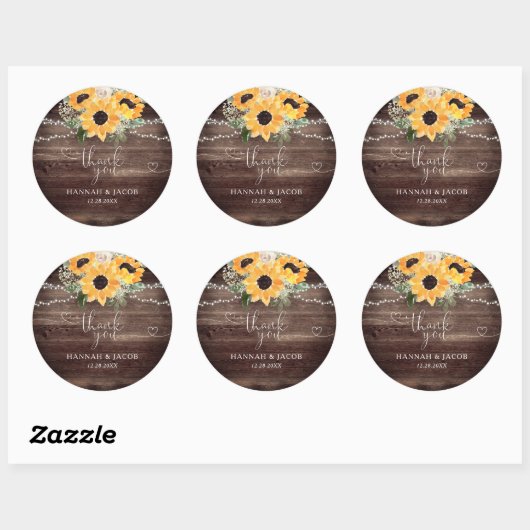 ひま素朴わ木結婚様お願い ラウンドシール (シート)