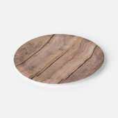 ひま素朴モダン花車赤ちゃんシャワー ペーパープレート (アングル)