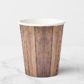 ひま素朴モダン花車赤ちゃんシャワー 紙コップ (正面)