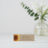 ひま素朴感謝していきカード スキニー名刺 (スタンド正面)