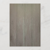 ひま素朴花結婚情報ゲストカード エンクロージャーカード (裏面)