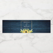 ひま素朴花結婚温室 ペットボトルラベル (シングルラベル)