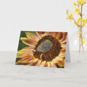 ひま素朴花 カード (黄色い花)