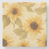 ひま素朴花 ストーンコースター (正面)