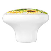 ひま素朴花 セラミックノブ (側面)