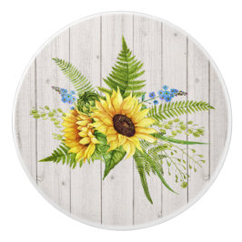 ひま素朴花 セラミックノブ