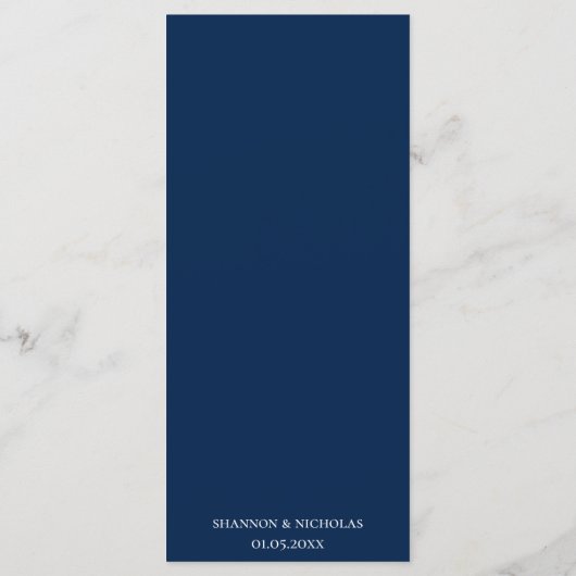 ひま素朴花 メニュー (裏面)