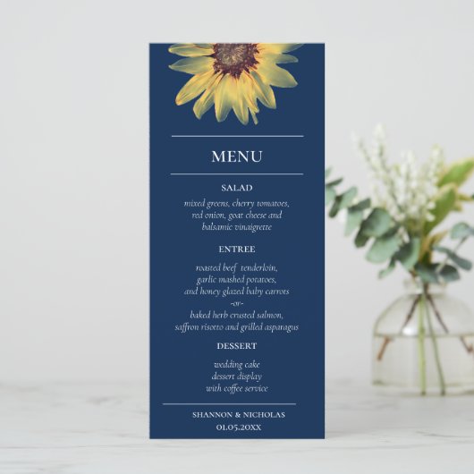 ひま素朴花 メニュー (スタンド正面)