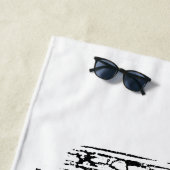 ひもで締めて下さい。 繰り返して下さい。 (ホッケー) ビーチタオル (インサイチュ)