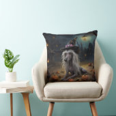 ひも中国のつきカボチャのハロウィーン怖 クッション (椅子)