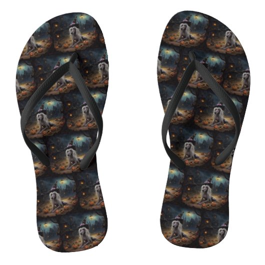 ひも中国のつきカボチャのハロウィーン怖 ビーチサンダル (ソール)