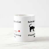 ひも理論と遊ばれるSchrödingerの猫 コーヒーマグカップ (中央)
