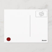 ひも理論と遊ばれるSchrödingerの猫 ポストカード (裏面)