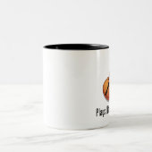 ひも理論の演劇-バイオリン ツートーンマグカップ (中央)