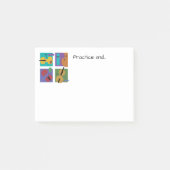 ひも4-tet ポストイット (正面)