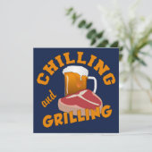 ひやひや&グリル オーダーメイド BBQ 招待状 (スタンド正面)