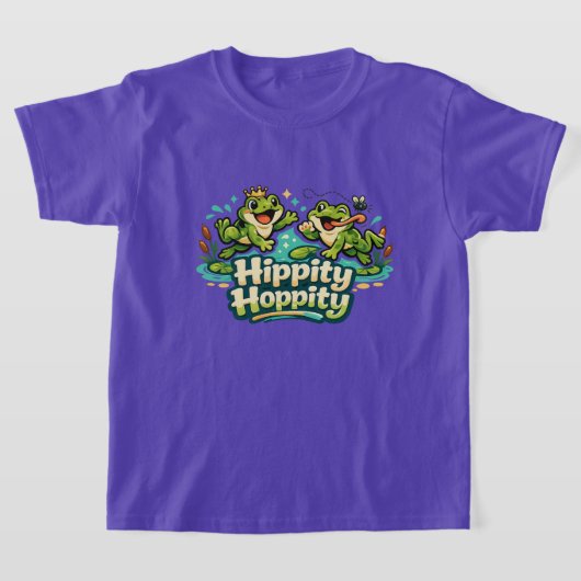 ひょっこりぴょんかえる Tシャツ (レイダウン)