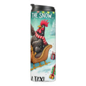 ひよこおもしろいをひく タンブラー (回転右)