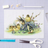 ひよこおよびバニー 薄葉紙 (クラフト)