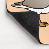 ひよこが付いているフエチドリ マウスパッド (コーナー)