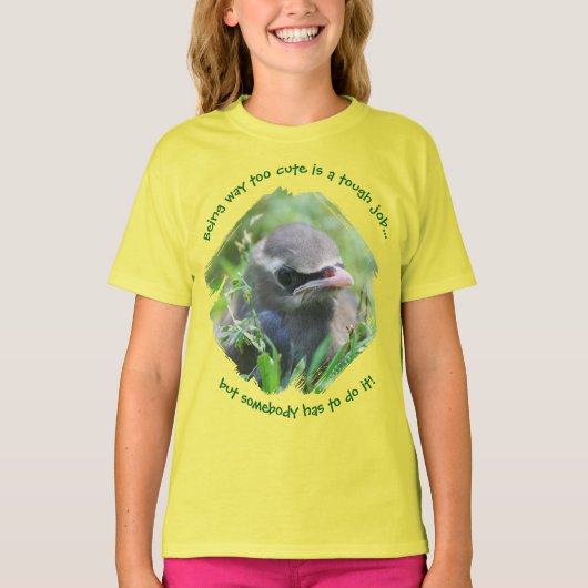 ひよこが可愛すぎる Tシャツ (正面)