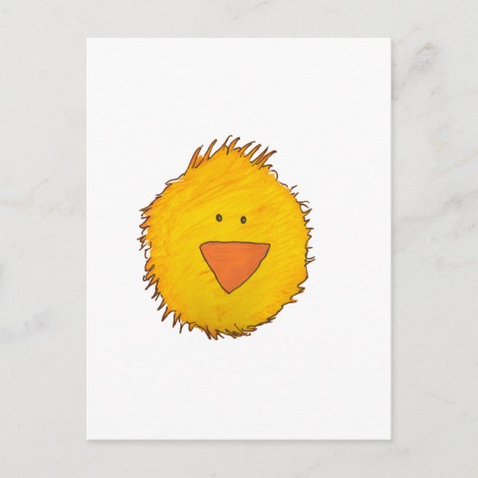 ひよこのみ ポストカード (正面)