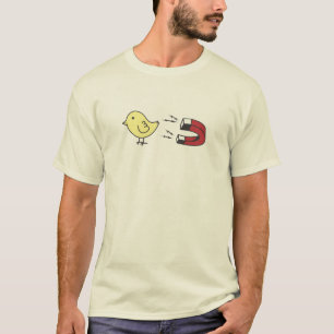 ひよこの磁石のワイシャツ Tシャツ