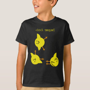 ひよこの磁石の子供のTシャツ Tシャツ