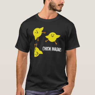 ひよこの磁石のTシャツ Tシャツ
