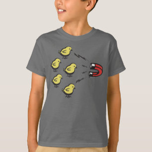 ひよこの磁石のTシャツ Tシャツ