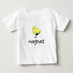 ひよこの磁石 ベビーTシャツ