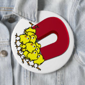 ひよこの磁石 缶バッジ (インサイチュ)