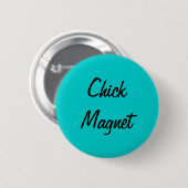 ひよこの磁石 缶バッジ (正面&裏面)