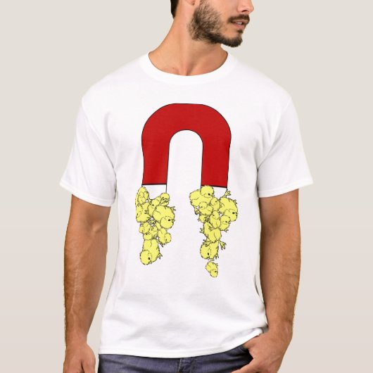 ひよこの磁石 Tシャツ (正面)