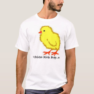 ひよこの蹴りのお尻! Tシャツ