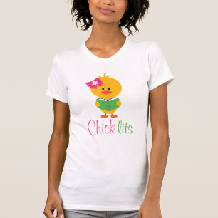 ひよこのLitsによって層にされる一見のティー Tシャツ