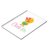 ひよこのLitsの螺線形ノートジャーナル ノートブック (左側)