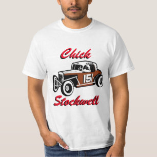ひよこのStockwellのクーペ151の両面ティーRacearena Tシャツ