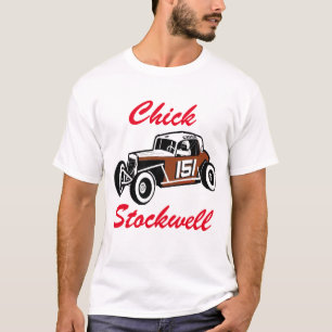 ひよこのStockwellの昔のレースカーRacearena Tシャツ
