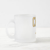 ひよこのTシャツおよびギフト フロストグラスマグカップ (左)