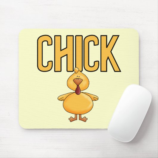 ひよこのTシャツおよびギフト マウスパッド (マウス)