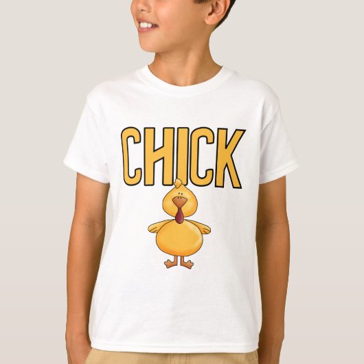 ひよこのTシャツおよびギフト Tシャツ (正面)