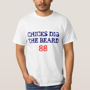 ひよこはひげ、88を掘ります Tシャツ