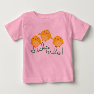 ひよこは最高!Tシャツ ベビーTシャツ