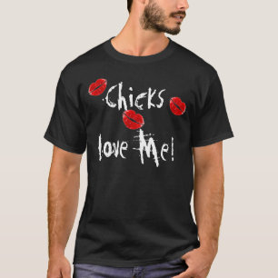 ひよこは私を愛します! Tシャツ