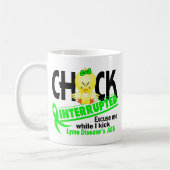 ひよこは2ライム病を中断しました コーヒーマグカップ (左)