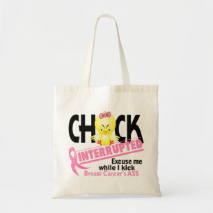 ひよこは2乳癌を中断しました トートバッグ
