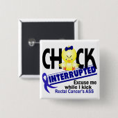 ひよこは2直腸蟹座を中断しました 缶バッジ (正面&裏面)